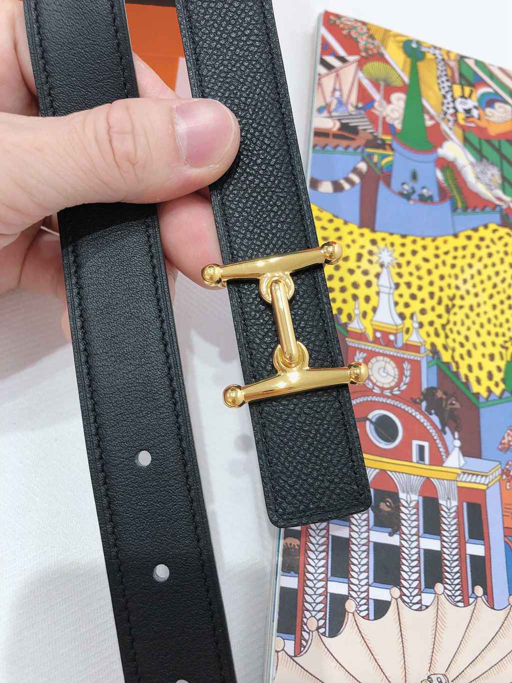 H**mes belts 24mm